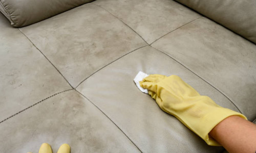 cleaning of leather sofa essex